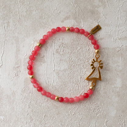 Pulsera Virgen del Pilar cristal