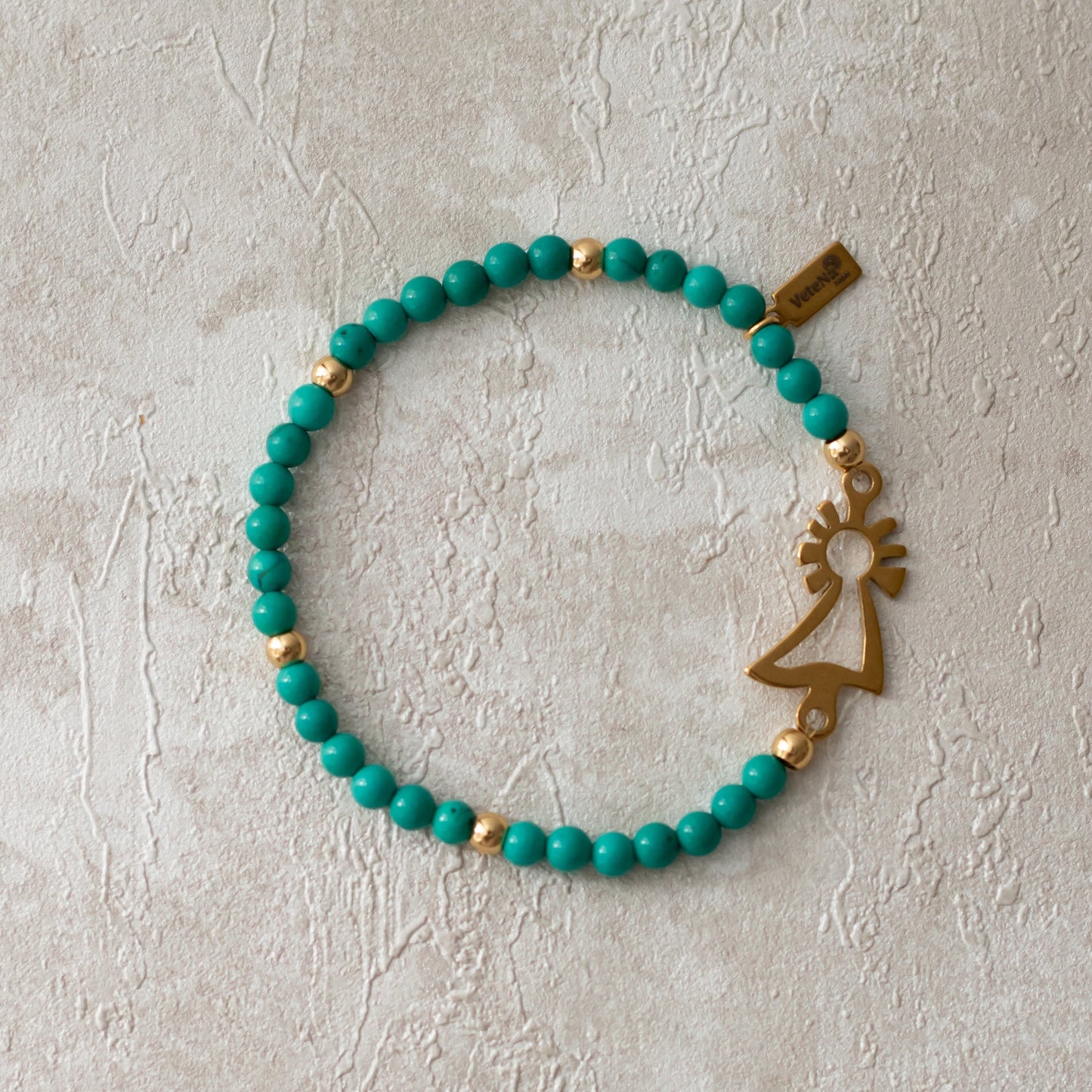 Pulsera Virgen del Pilar cristal