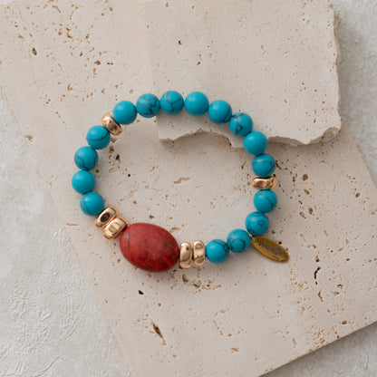 Pulsera Turquesa Imperial