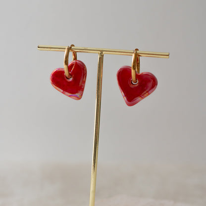 Pendientes Corazón Griego