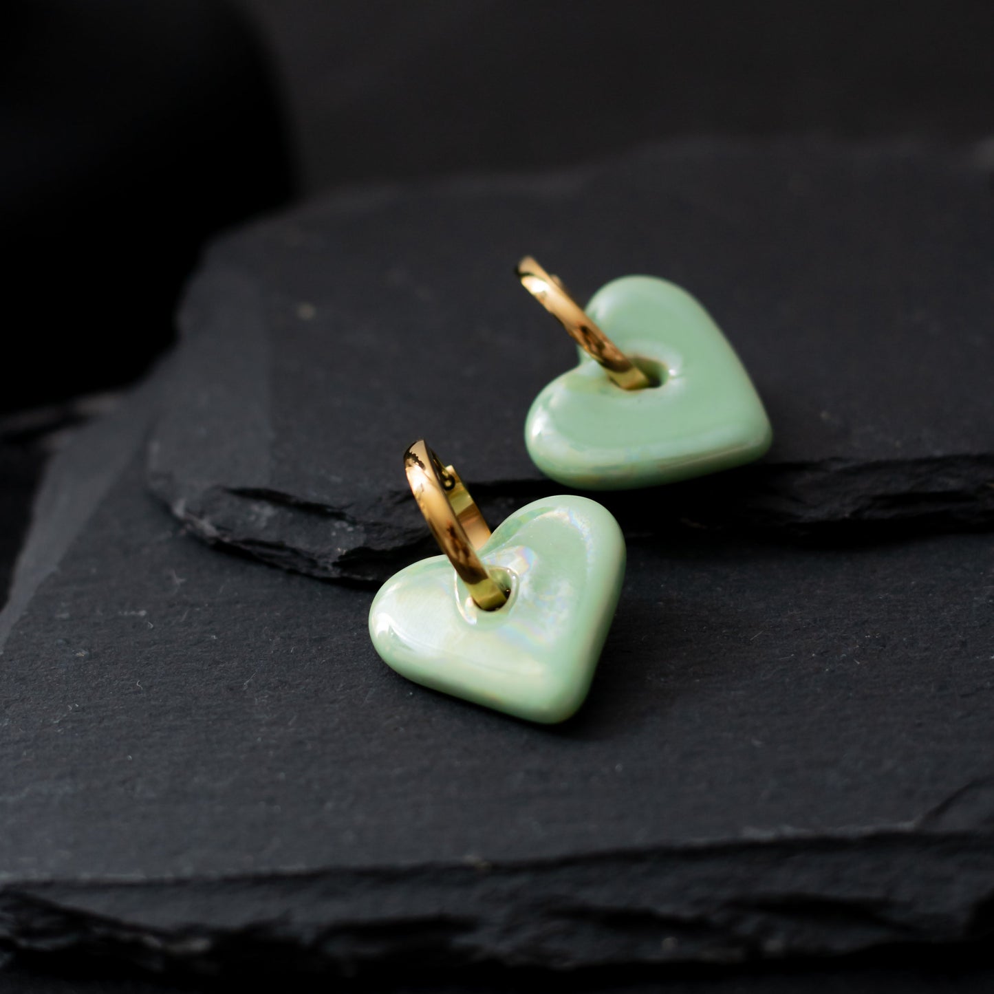 Pendientes Corazón Griego