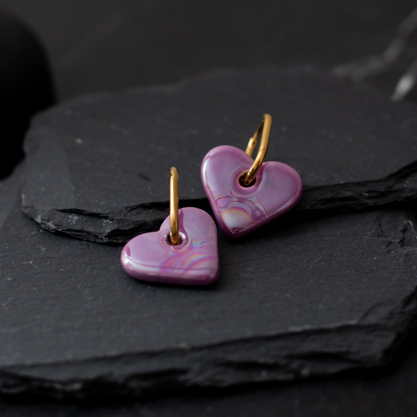 Pendientes Corazón Griego