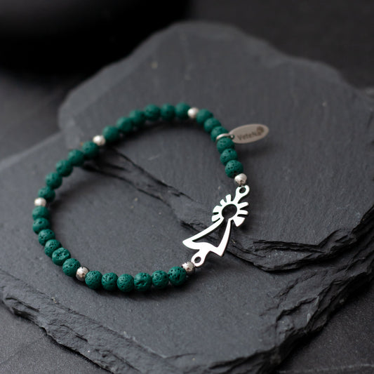 Pulsera Virgen del Pilar acero