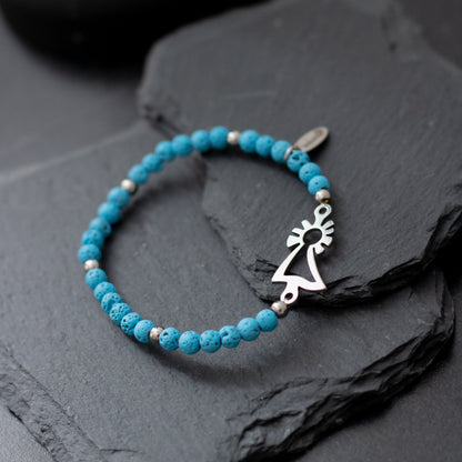 Pulsera Virgen del Pilar acero