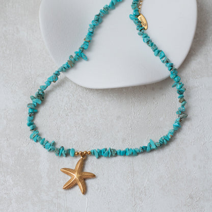 Collar Marea Turquesa