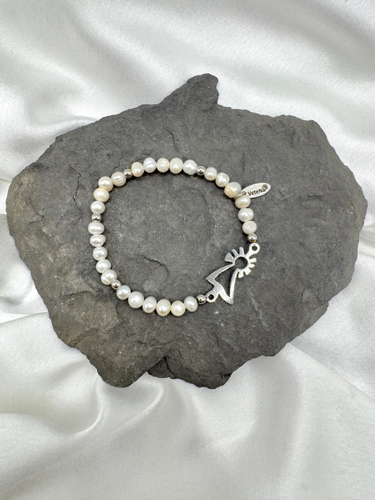 Pulsera Virgen Perlas
