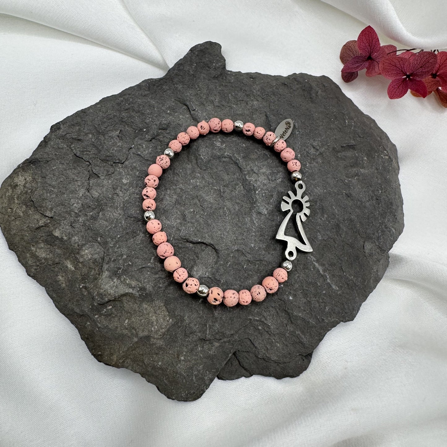 Pulsera Virgen del Pilar acero