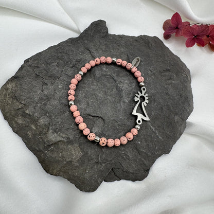 Pulsera Virgen del Pilar acero