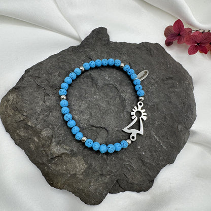 Pulsera Virgen del Pilar acero