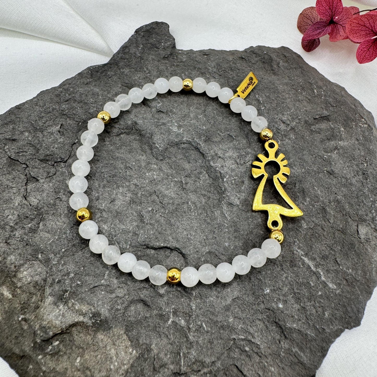 Pulsera Virgen del Pilar cristal