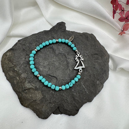 Pulsera Virgen del Pilar acero