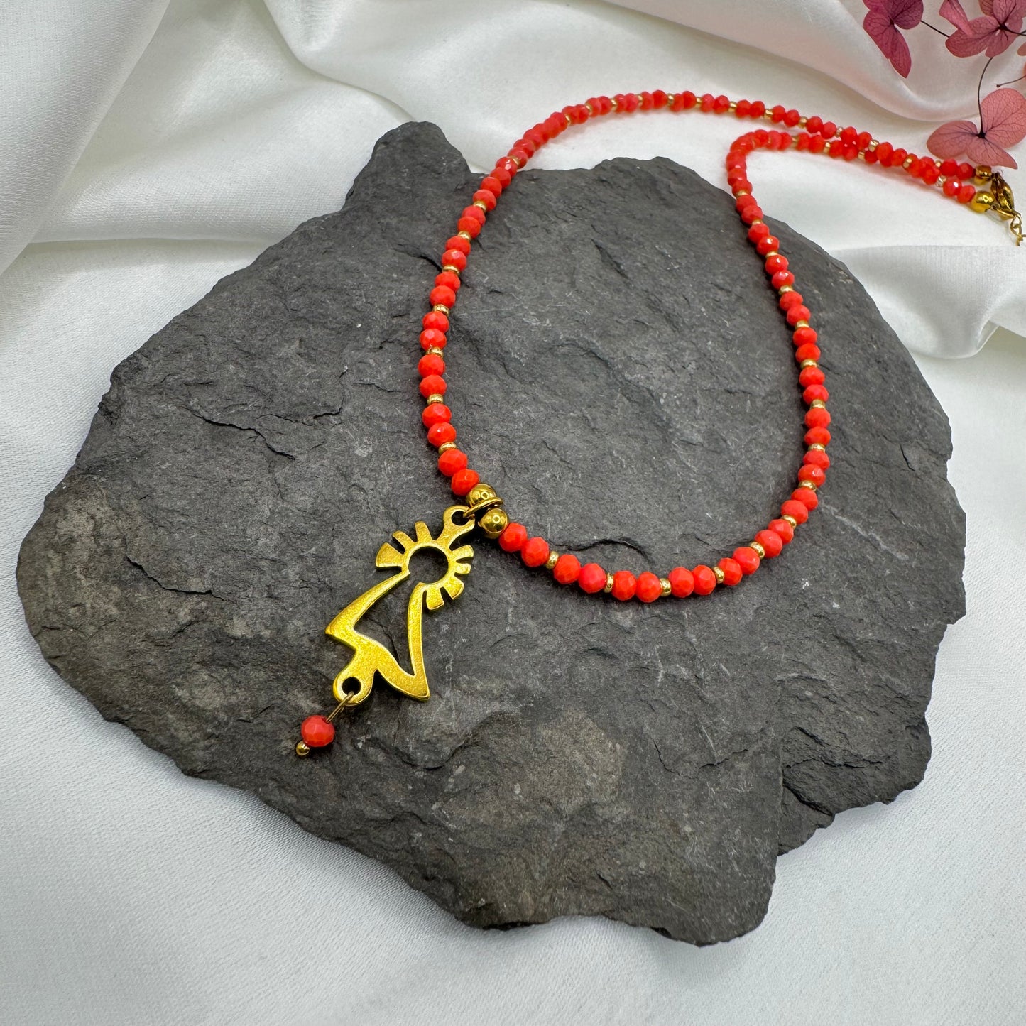 Collar Virgen del Pilar oro