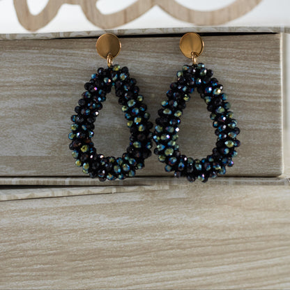 Pendiente Maxigota cristal