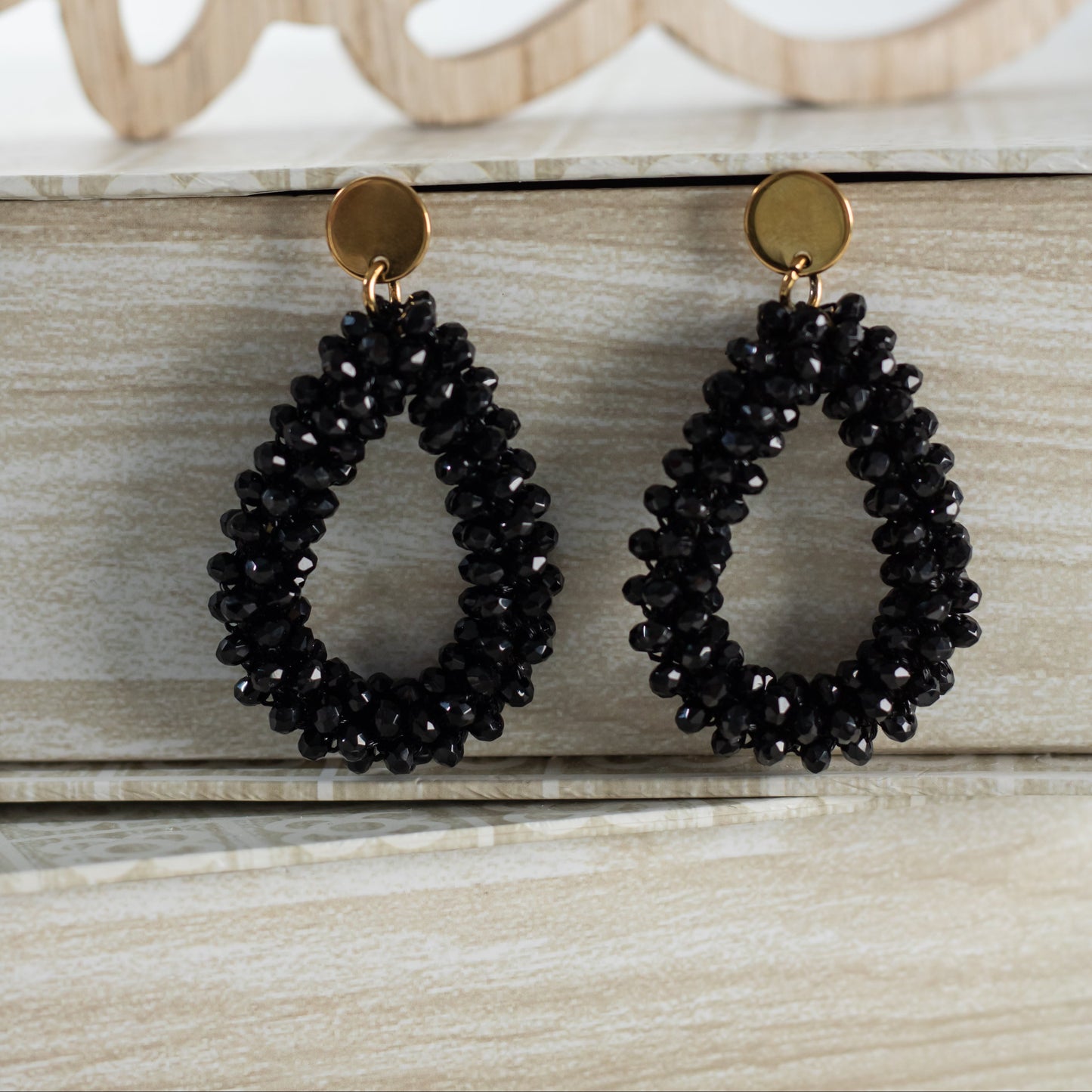 Pendiente Maxigota cristal