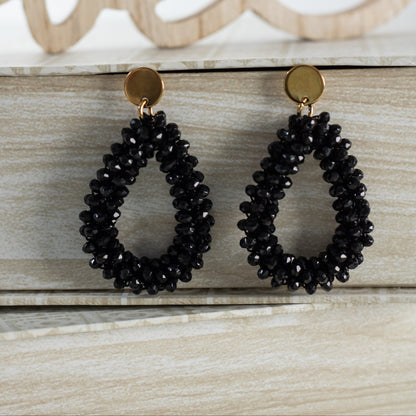 Pendiente Maxigota cristal