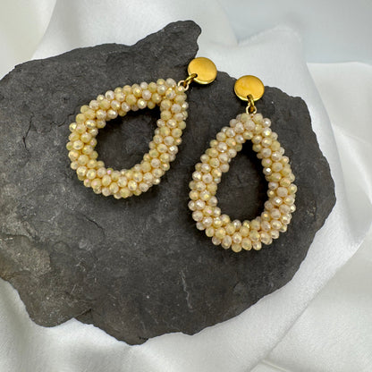 Pendiente Maxigota cristal