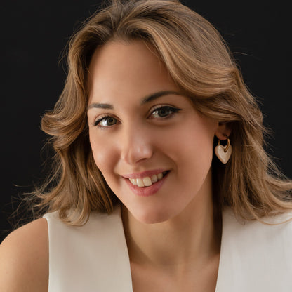 Pendientes Corazón Griego