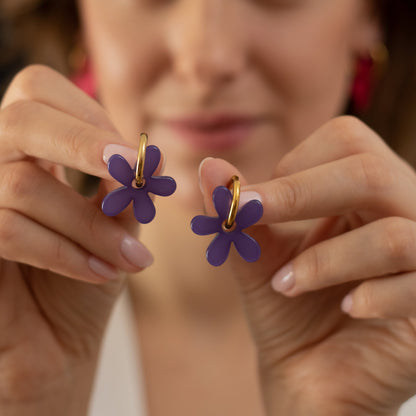Pendientes Flor de Sol