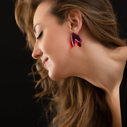 Pendientes Maxi corazón Deluxe