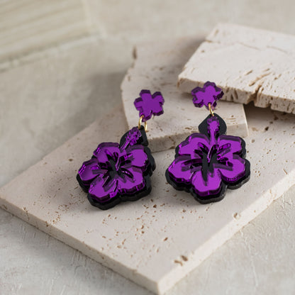 Pendientes Hibisco Deluxe
