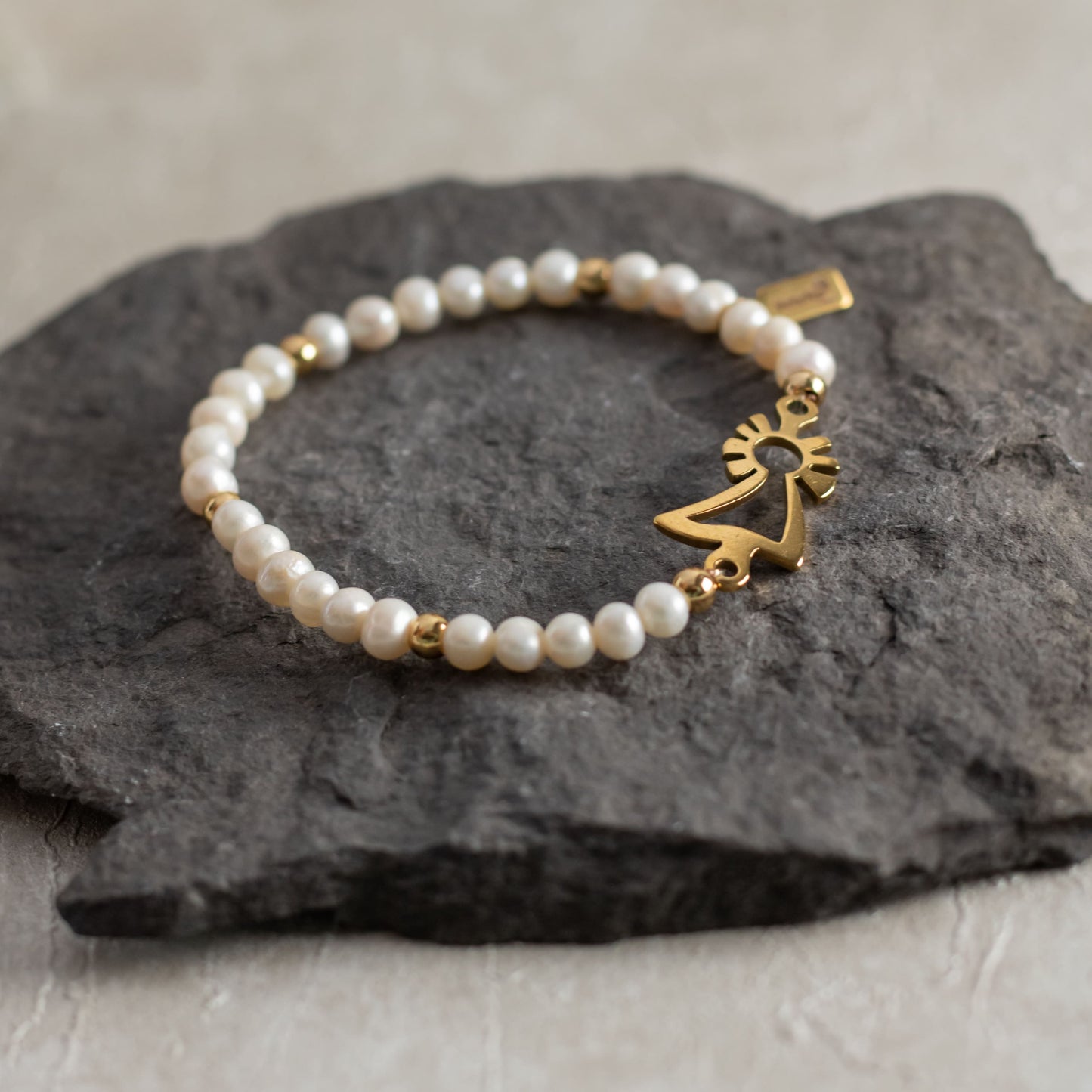 Pulsera Virgen Perlas