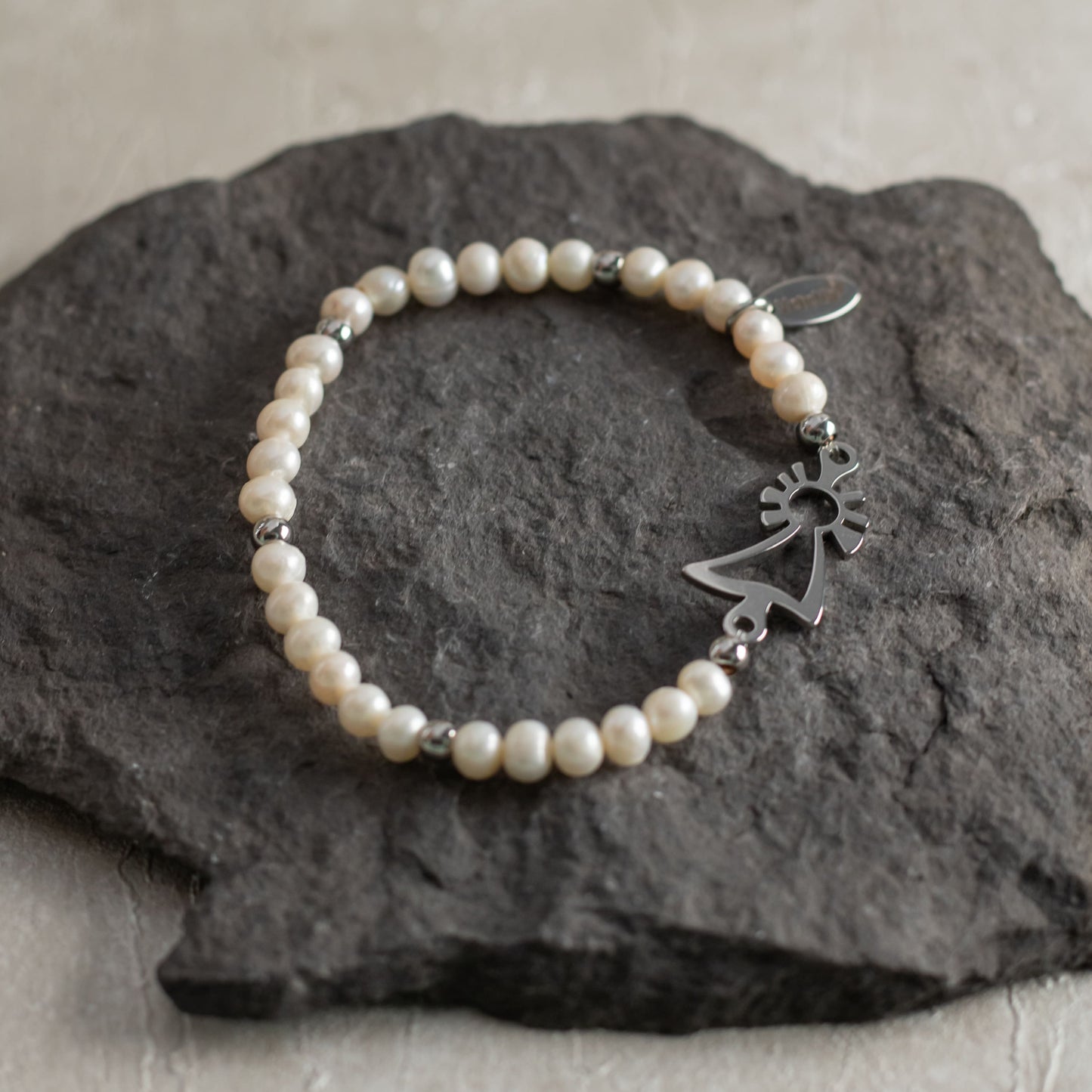 Pulsera Virgen Perlas