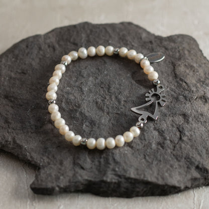 Pulsera Virgen Perlas