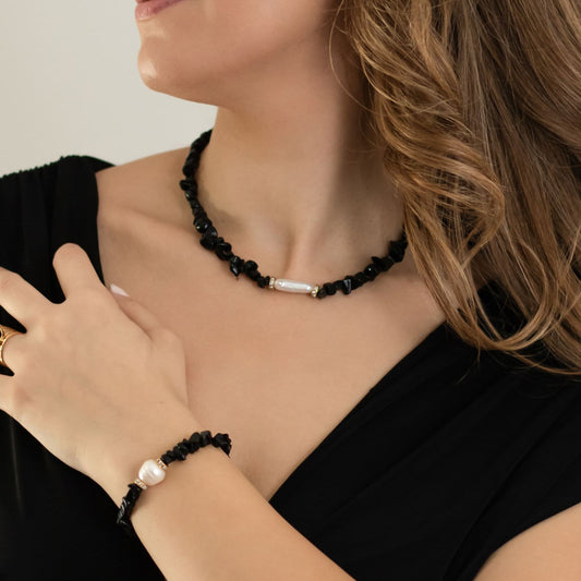 Collar y Pulsera Noctis