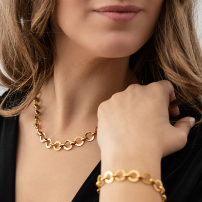 Pulsera Círculos infinitos