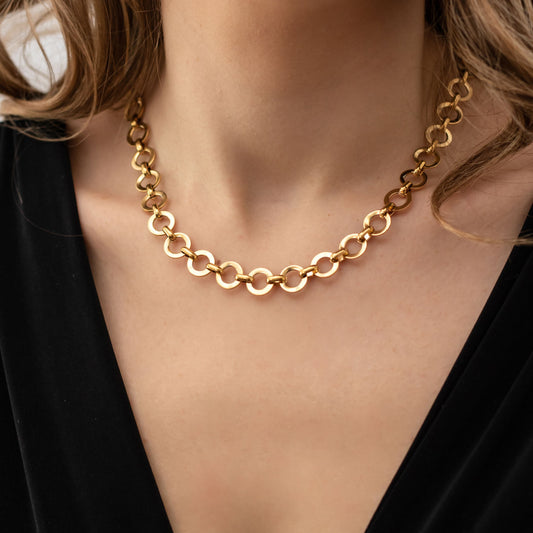 Pulsera y Collar Círculos infinitos