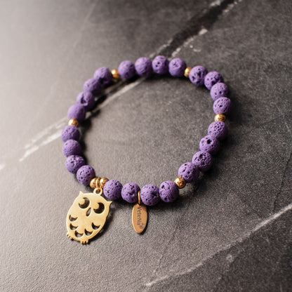 Pulsera Búho de la suerte