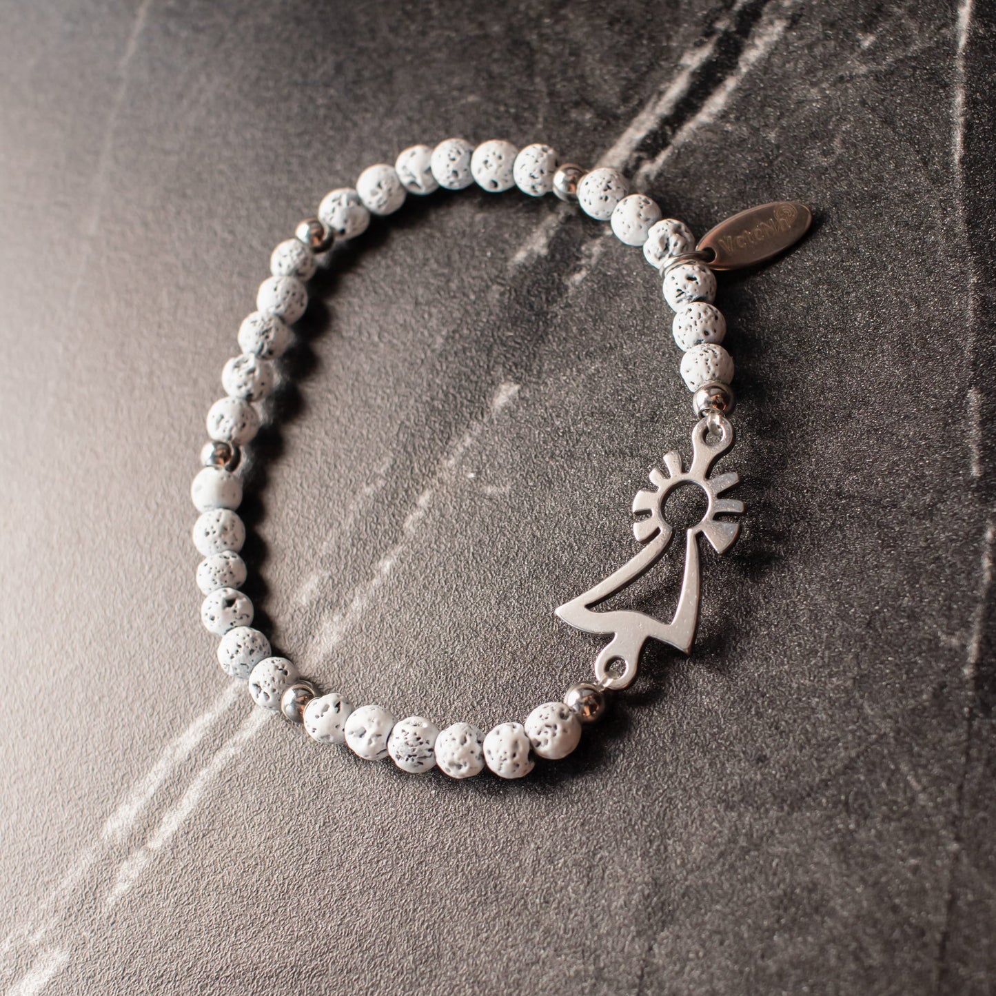 Pulsera Virgen del Pilar acero