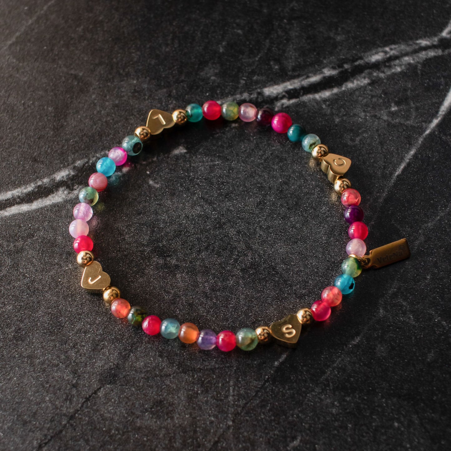 Pulsera Une Corazones