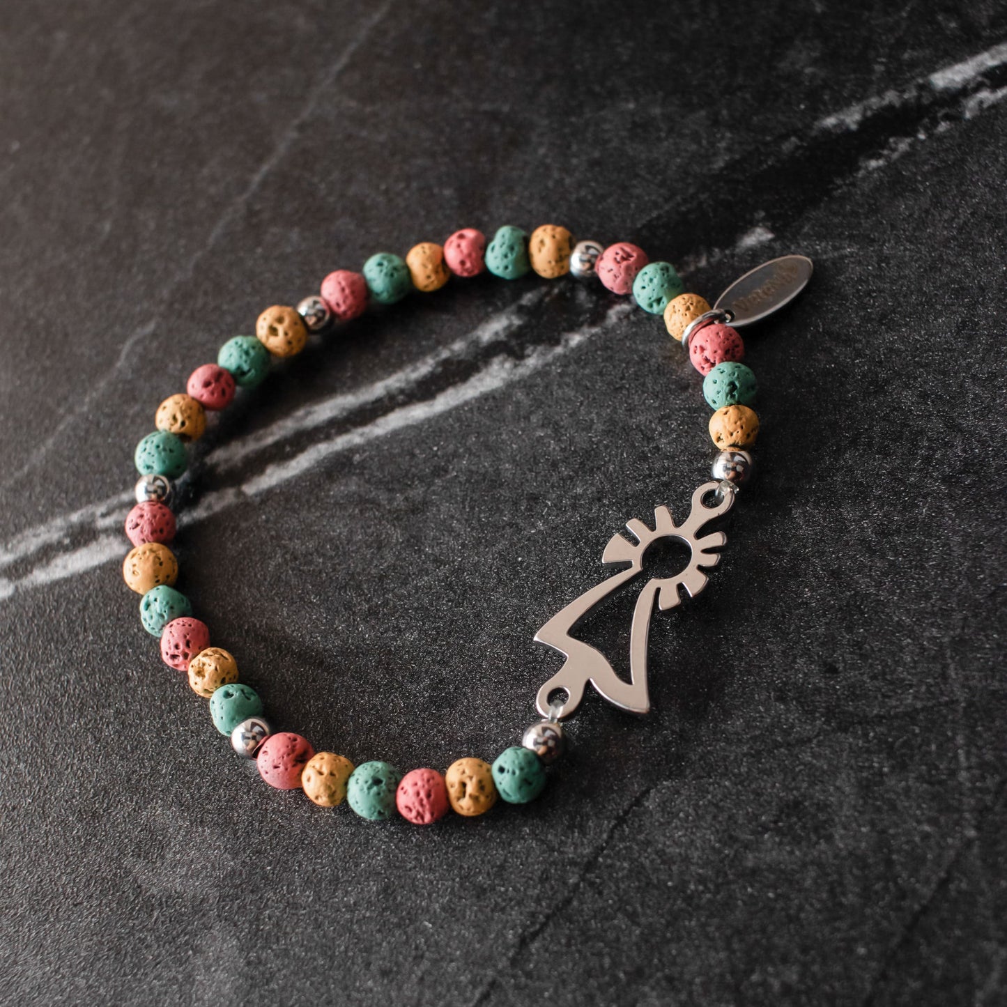 Pulsera Virgen del Pilar acero