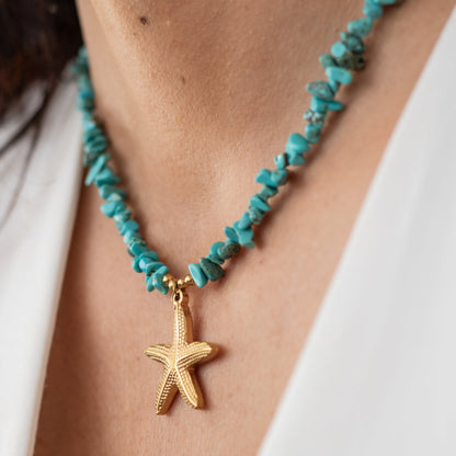 Collar Marea Turquesa