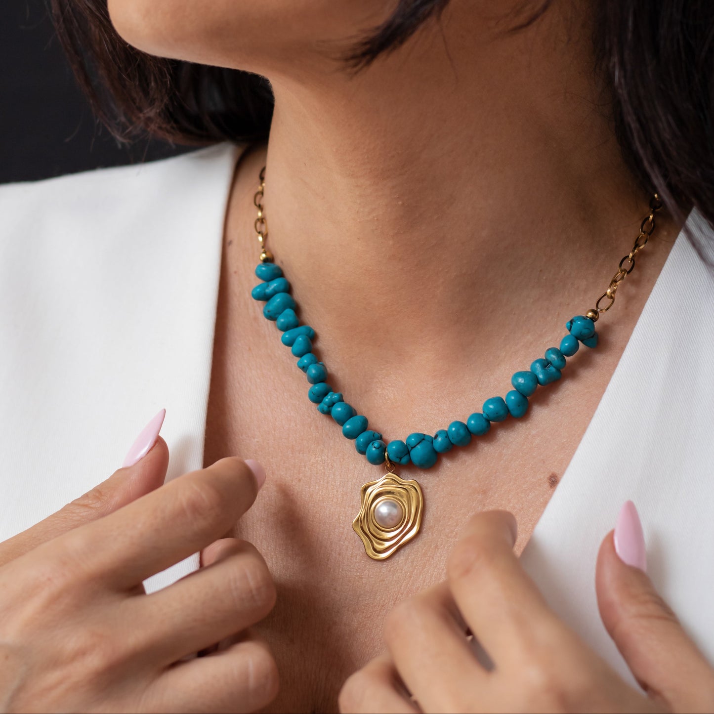 Collar Cadena Azzura