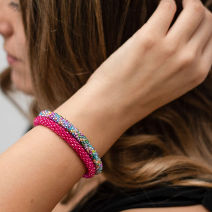 Pulseras Brillo Infinito