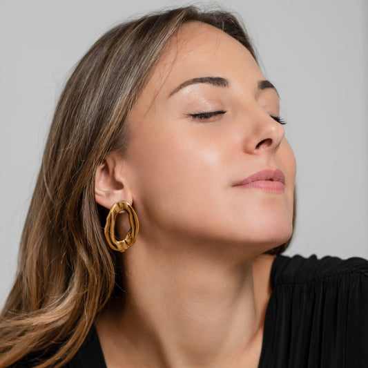 Pendientes Destello Oval