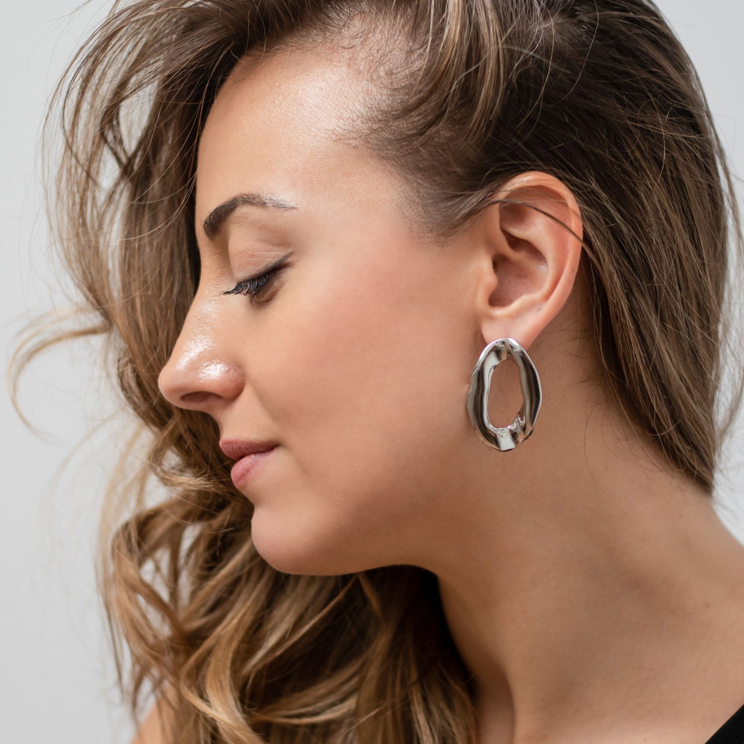 Pendientes Destello Oval