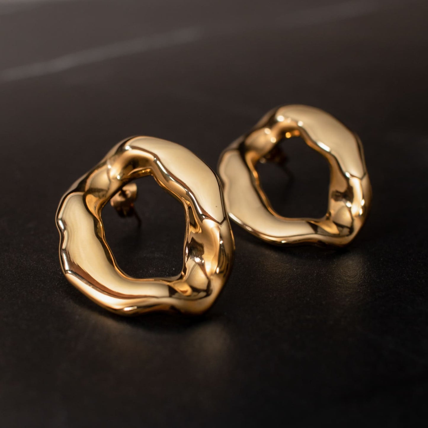 Pendientes Destello Oval