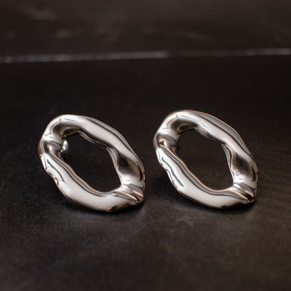 Pendientes Destello Oval