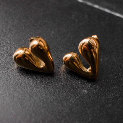 Pendientes Amor Dorado