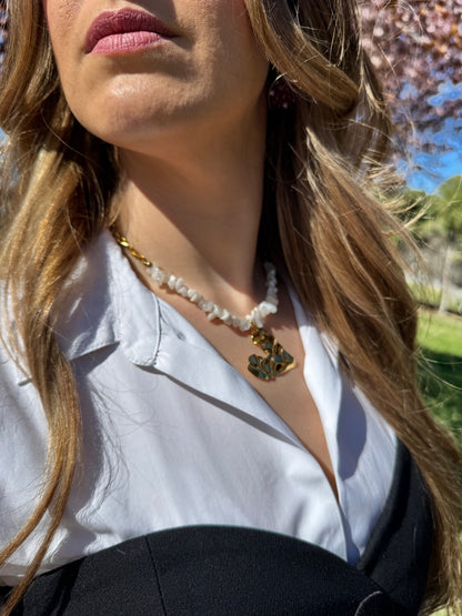Collar Cuarzo Blanco