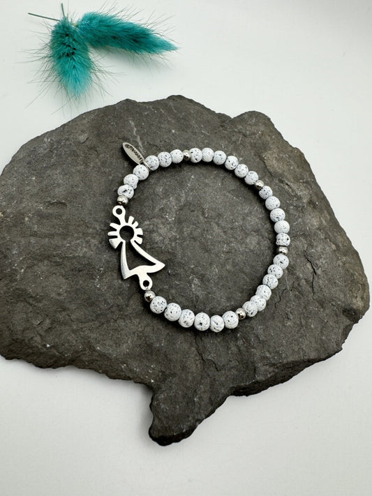 Pulsera Virgen del Pilar acero