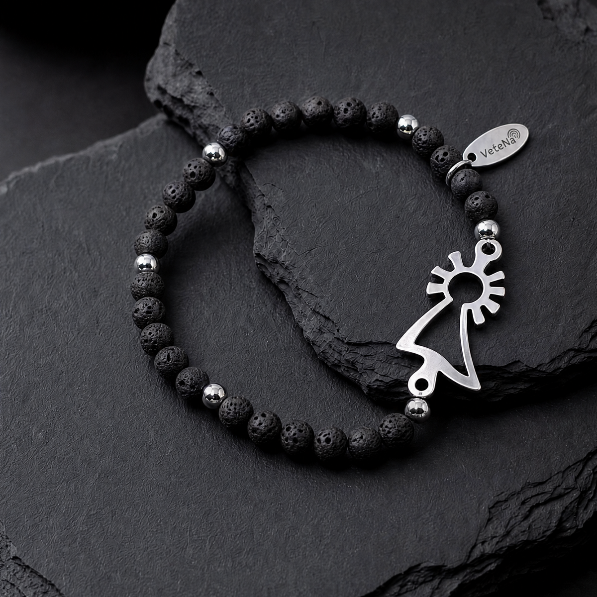 PULSERA VIRGEN DEL PILAR ACERO